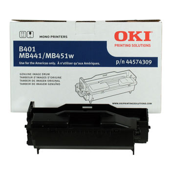 OKI 44574309 GENUINE DRUM FOR Okidata MB441 MB451w B401 Series